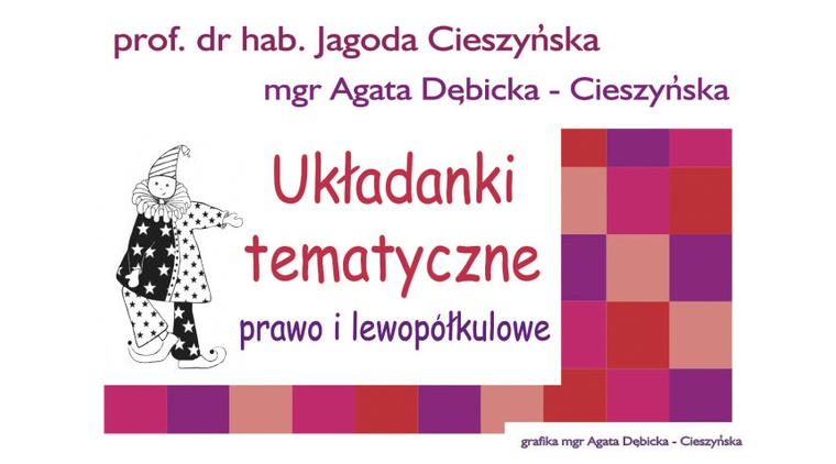 UKŁADANKI TEMATYCZNE-PRAWO I LEWOPÓŁKULOWE - 9276