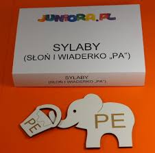 Sylaby – Słoń I Wiaderko-Paradygmat Pa - 10173