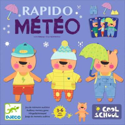 Gra pamięciowa Rapido Meteo Djeco - 44104