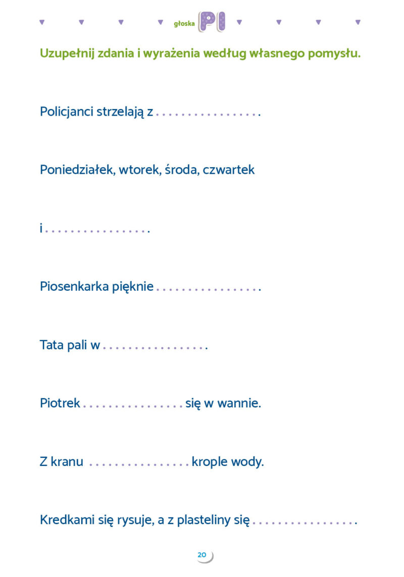 Zdania Obrazkowo-Wyrazowe – Głoski P, Pi, B, Bi, M, Mi - 11215
