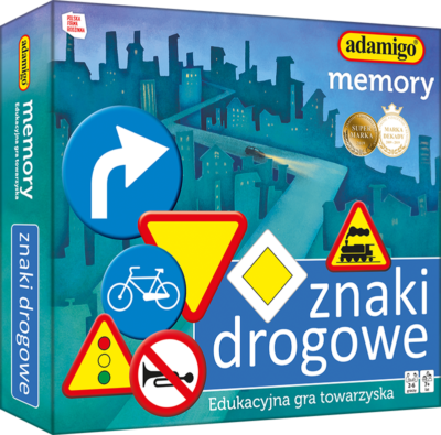 Memory Znaki Drogowe - 44982