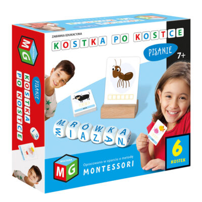 Kostka Po Kostce Montessori – Pisanie 6 Kostek - 40285