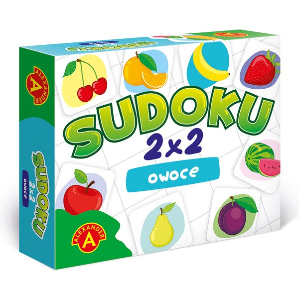 SUDOKU 2X2 OWOCE - 12061