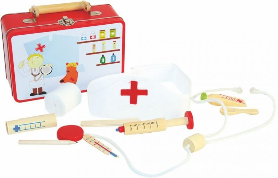 Zestaw lekarza w walizce - zestaw do zabawy dla dzieci